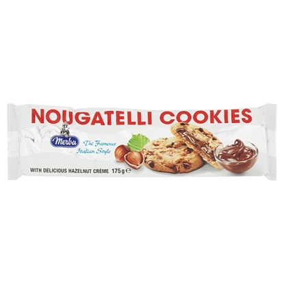 Picture of MERBA NOUGATELLI COOKIES 175GR